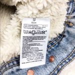 Old Navy Light Wash Denim Jean Sherpa Jacket XS Photo 5