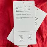 Athleta NWT 100% Linen Playa Wrap Dress in Passionfruit Coral, Pockets, … Photo 6