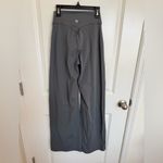 OQQ Wide Leg Leggings Size Small Gray Photo 2