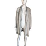 Mystree  Tan Long Sleeve Hooded Cardigan Photo 1
