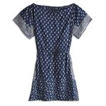 Lucky Brand cotton bandana block print short dress xs Photo 1