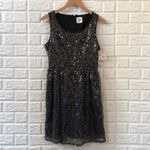 Jac +‎ Mac sequin skater dress Black Size M Photo 1