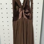 Y2K BCBG Drop Waist Dress Brown Size 16 Photo 2