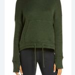 Sweaty Betty Restful Boucle Knit Funnel Neck Cropped Top Green Size XS Photo 1