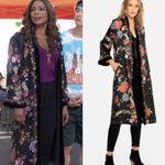 Johnny Was Velvet-Trim Floral Kimono/Jacket NWT (oversized) Photo 8