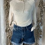 Love Indigo Women's Denim Shorts with Embroidered Pockets Photo 2