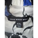 Who What Wear  Graphic Zinnia Off‎ The Shoulder Dress Plus Size XXL 2X sundress Photo 2