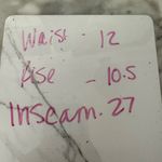 & Other Stories & Other Stories Women’s 0 Black Corduroy Jeans Pants Flare Photo 3