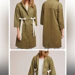 Anthropologie Haryln utility coat olive green size large Photo 8