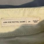 PAC SUN Women's Cut-Off Shorts Rips SHORT 24 High Rise Festival Shorts Yellow Photo 3