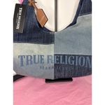 True Religion Blue Denim Hobo Bag Photo 1