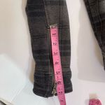 American Eagle Outfitters Plaid Cropped Moto Lined Jacket Size Small Photo 5