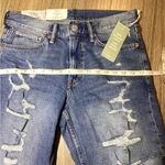 H&M  Women’s Distressed Blue Jean Shorts Size 30 – Trendy NWT‎ Photo 4