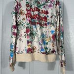 Man Bo Vintage Floral Full Zip Bomber Jacket No Size See Measurements EUC Photo 4