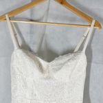 Reformation  Canice Ivory Lace Midi Dress Size US 6 Bridal Wedding Shower Photo 6