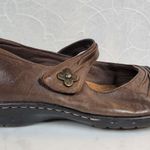 Cobb Hill New Balance Womens Penelope Mary Janes 8 Brown Leather Comfort Flats Photo 9