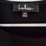 Lulus Women's   Comeback Baby Black Bodycon Mini Dress Size XS Photo 8