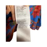 Farm Rio Tropical Tapestry Blouse Lace Inset Sz. S Photo 10