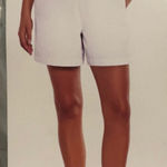 Orvis Women's‎ Pull-On Shorts Ivory White Casual Comfy Drawstring Waist Size M Photo 0