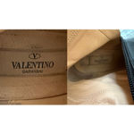 Valentino Garavani Black Leather Knee High boots Size 39.5/9.5 Women’s Photo 6