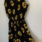 Zaful Sunflower Black Romper Photo 0