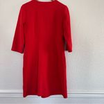 Boden Red Bronte Ottoman Ribbed Knit Dress Size 8 Photo 2