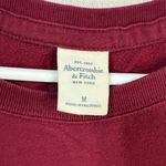 Abercrombie & Fitch Women's Maroon Crew Neck Sweater Photo 3