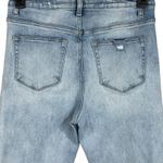 Altar'd State  Vervet SZ 30 Jeans Distressed Stretch Hi-Rise Light Wash Zip-Fly Photo 6