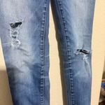 Madewell  Skinny Skinny Low Rise Jeans Blue Size 26 distressed torn knees ankle Photo 2