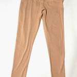 We Wore What high waist lace-up peach/tan leggings size/S Photo 6