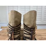 Free People Coronado Moccasin Boot Natural Suede Size 8 NIB Fringe Detail Buckle Photo 11