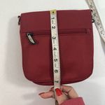 Travelon  Crossbody Convertible Waist Belt Bag Polyester Zip Pocket Travel Red Photo 12