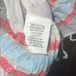 Blue Island  Pink Smocked Tunic with Tie Front Photo 3