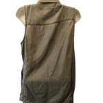 Anthropologie Marrakech Tombolo Utility Vest Size L Army Green Pockets Snap Up Photo 7