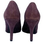 Worthington Plum Purple Leather Suede Slip On Heels Shoes ~ Women's Shoes 8.5 Photo 7