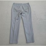 Zara Woman Dress Pants 8 32x27 Light Blue Mid Rise Button Career Business Casual Size 6 Photo 1