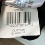 Max and Cleo black  mini strapless with jeweled detail size 4 Photo 4