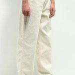 Empyer Empyre Tori Off-White Corduroy Skate Pants Photo 0