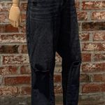 BLANK NYC faded dark grey plus size denim high rise jeans / 32 / Excellent cond. Photo 1