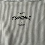 Rue 21 nwt ribbed baby blue tank w/ buttons Photo 1