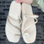 Crocs | women cream new slip on sandals Photo 0
