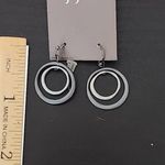 J.Jill Double Circle French Hook Earrings NWT Mother's Day Gift Photo 5