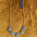 Vince Camuto Goldtone Multi Stone Bib Necklace $98 New! Photo 2