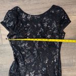 Calvin Klein  Black Sequin Gown Evening Dress Formal Party Pageant Prom Size 6‎ Photo 6