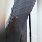 Forever 21 Black Fitted Mini Dress 1X Mesh Cutouts Chic Edgy Party Plus Size LBD Photo 2