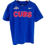 Nike Chicago Cubs 2016 World Series Champions Baseball T-shirt Photo 0