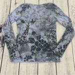 Roper Western Floral Paisley Long Sleeve Top Women's Size Medium Photo 1