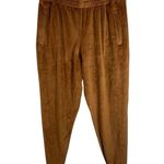 SKIMS NWOT Classic Velour Joggers in Copper Brown Size L Photo 4