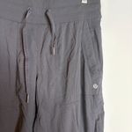 Lululemon  black striped Dance Studio pants Photo 1