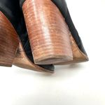 Soludos  Emma Leather Ankle Boot Black Size 8.5‎ Photo 5